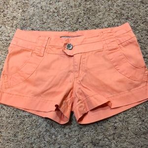 BKE coral shorts